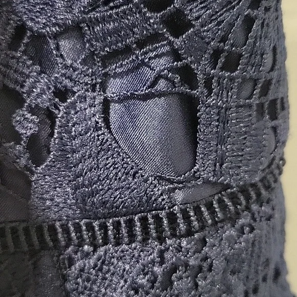 WHBM Lace Midi |Officer Blue (Navy) | Size 14 👗 - Picture 10 of 16